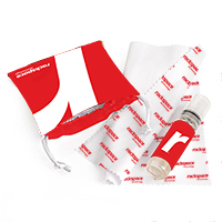 An anti-static RPET cleaning cloth